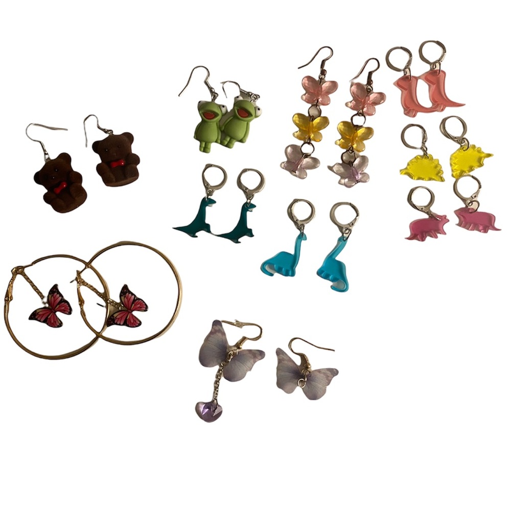 Cartoon Earrings LOT
